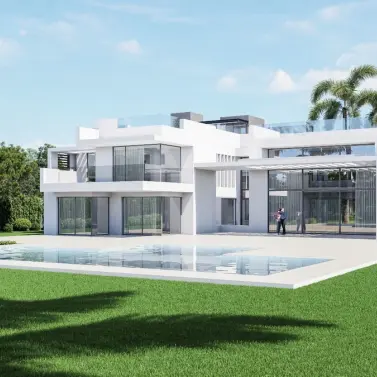 Venta de villa independiente en Guadalmina Baja