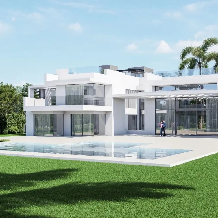 Venta de villa independiente en Guadalmina Baja
