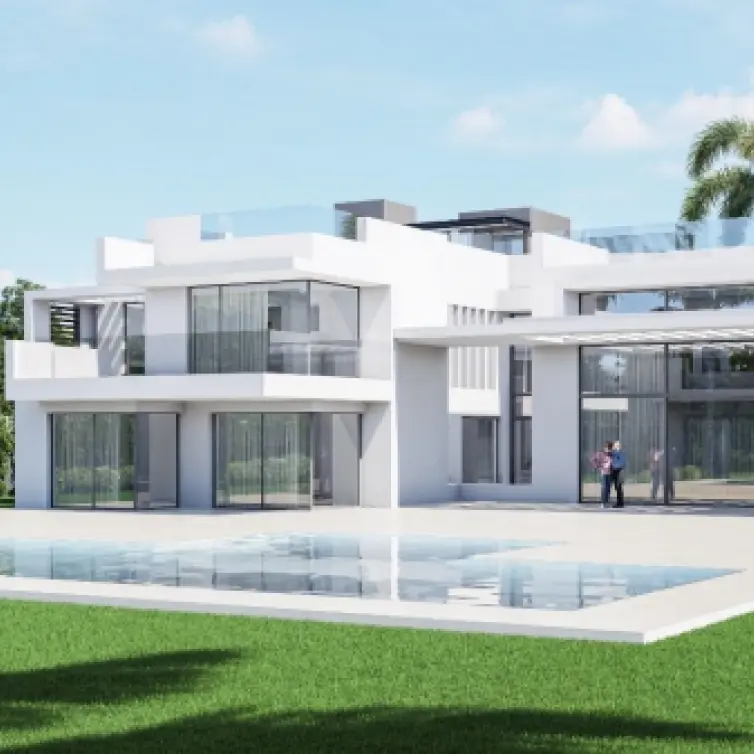 Venta de villa independiente en Guadalmina Baja