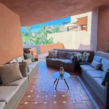 Long-term rent of ground floor apartment in Estepona