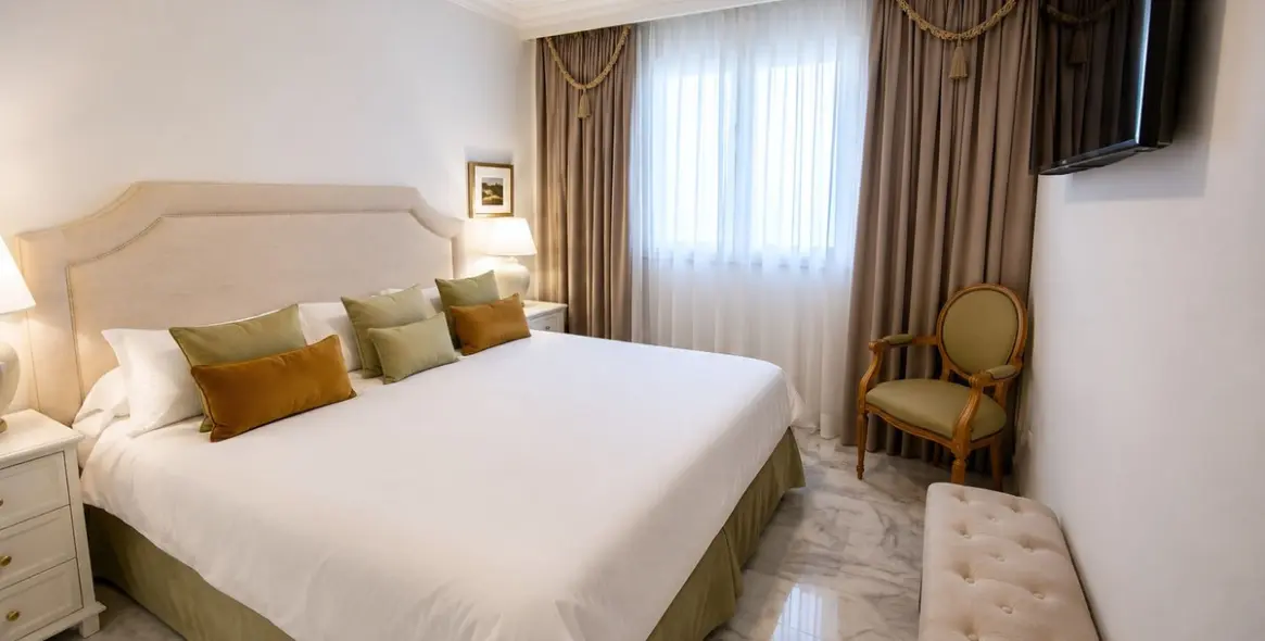 Short-term rent of middle floor apartment in Nueva Andalucía 1
