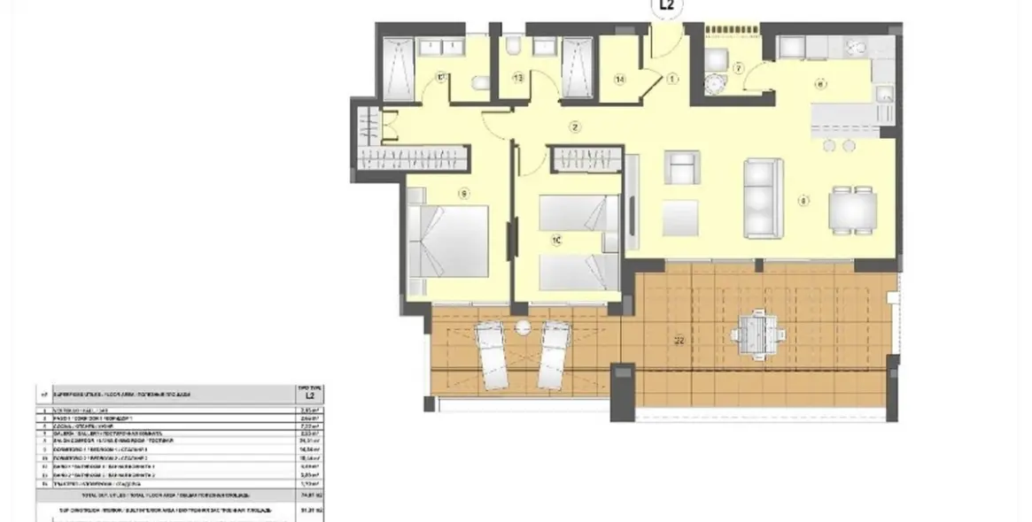 Sale of penthouse in Higueron 44