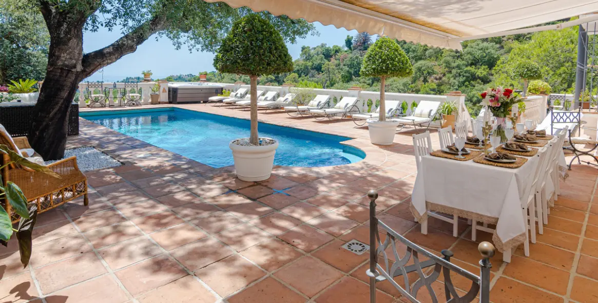 Long-term rent of detached villa in Benahavís 28
