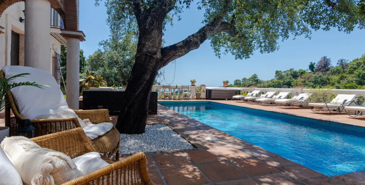 Long-term rent of detached villa in Benahavís 29