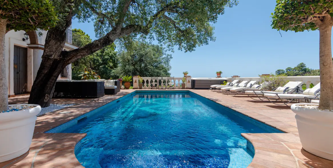 Long-term rent of detached villa in Benahavís 30