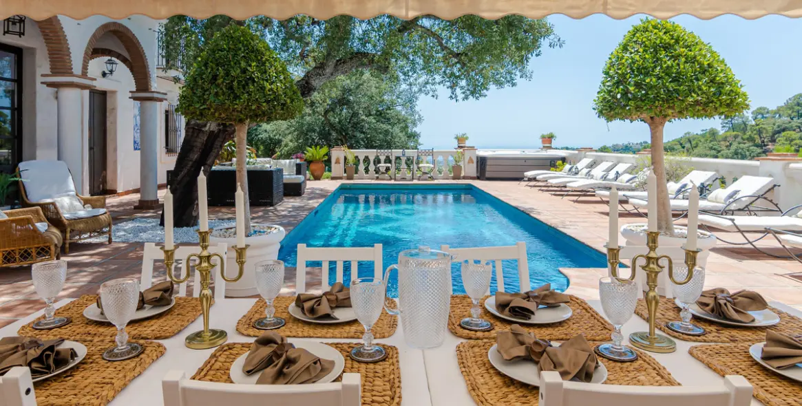 Long-term rent of detached villa in Benahavís 34