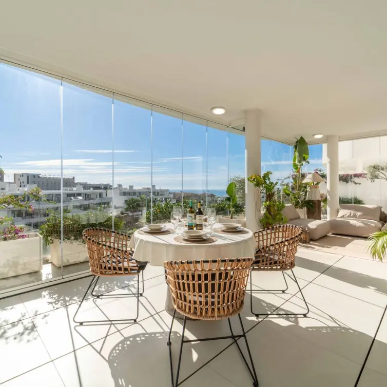 Venta de apartamento en planta baja en Higueron