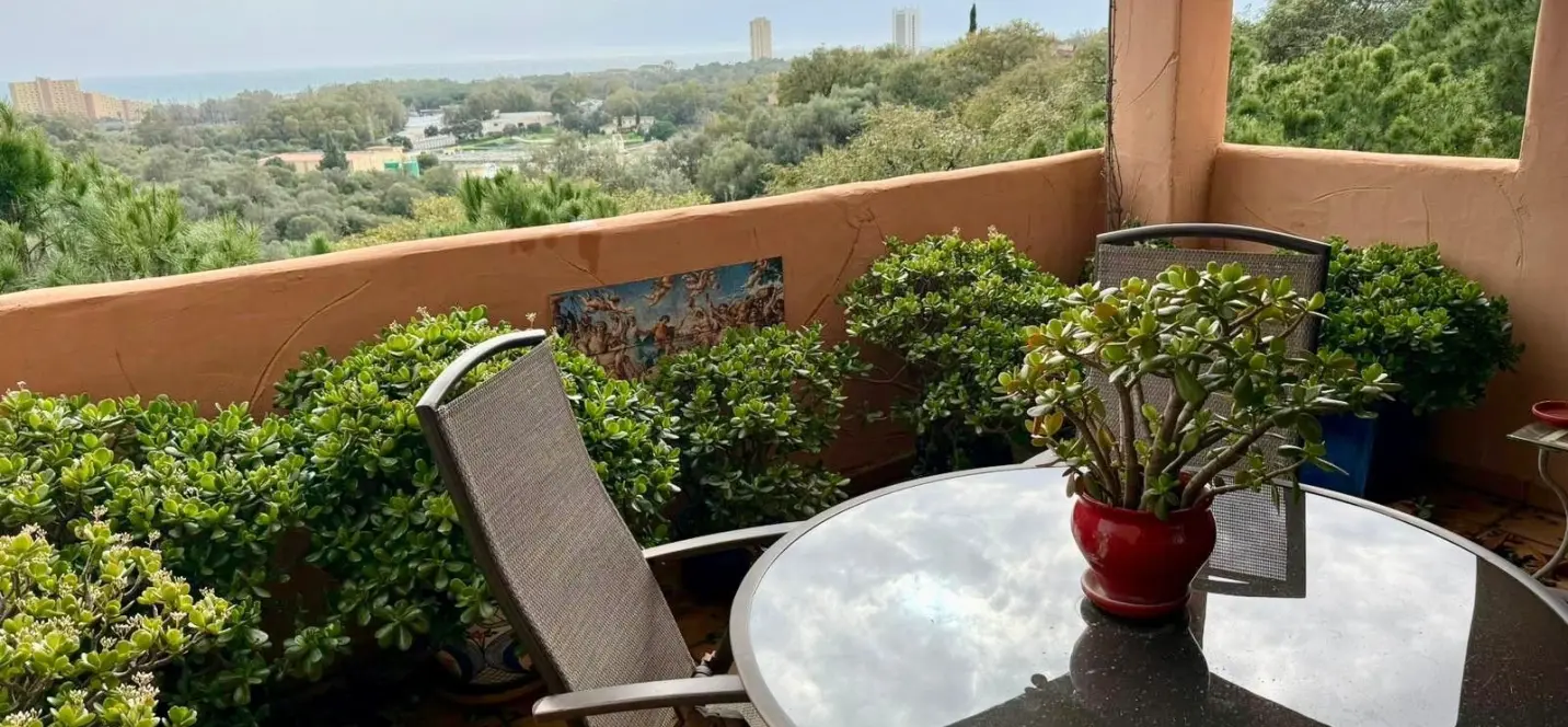 Sale of middle floor apartment in Elviria 0