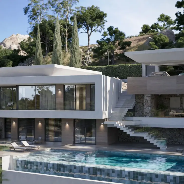 Sale of detached villa in Benahavís