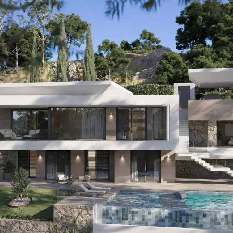 Sale of detached villa in Benahavís