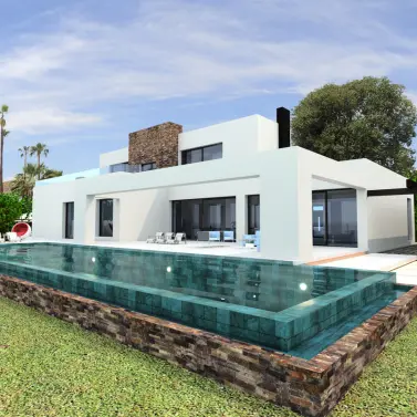 Venta de villa independiente en Guadalmina Baja