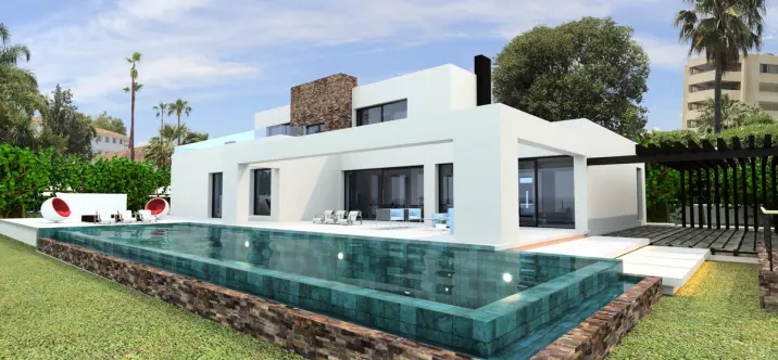 Venta de villa independiente en Guadalmina Baja 1