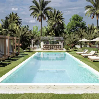 Venta de parcela residencial en Guadalmina Baja