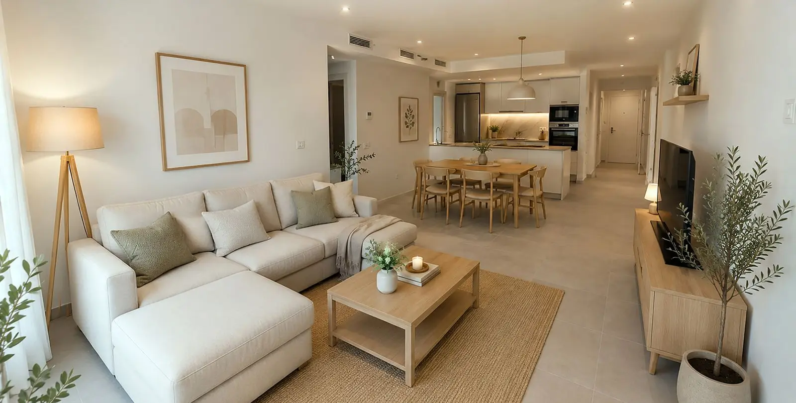 Sale of middle floor apartment in La Cala 5