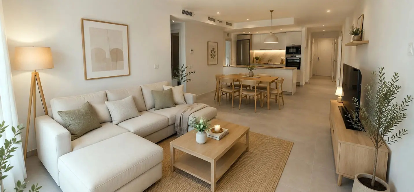 Venta de apartamento en planta media en La Cala 4