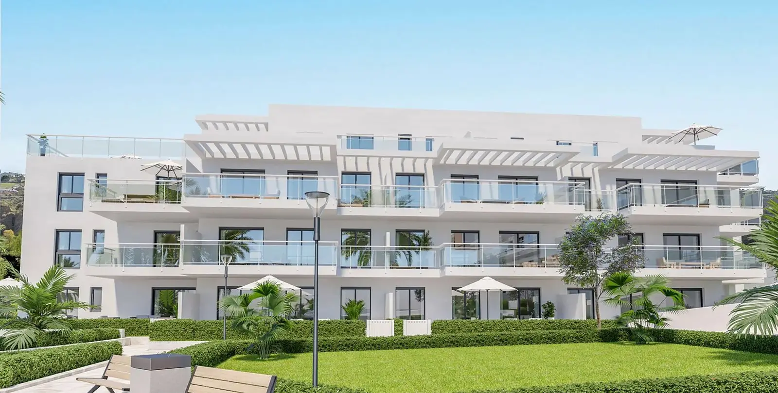 Sale of middle floor apartment in La Cala 20