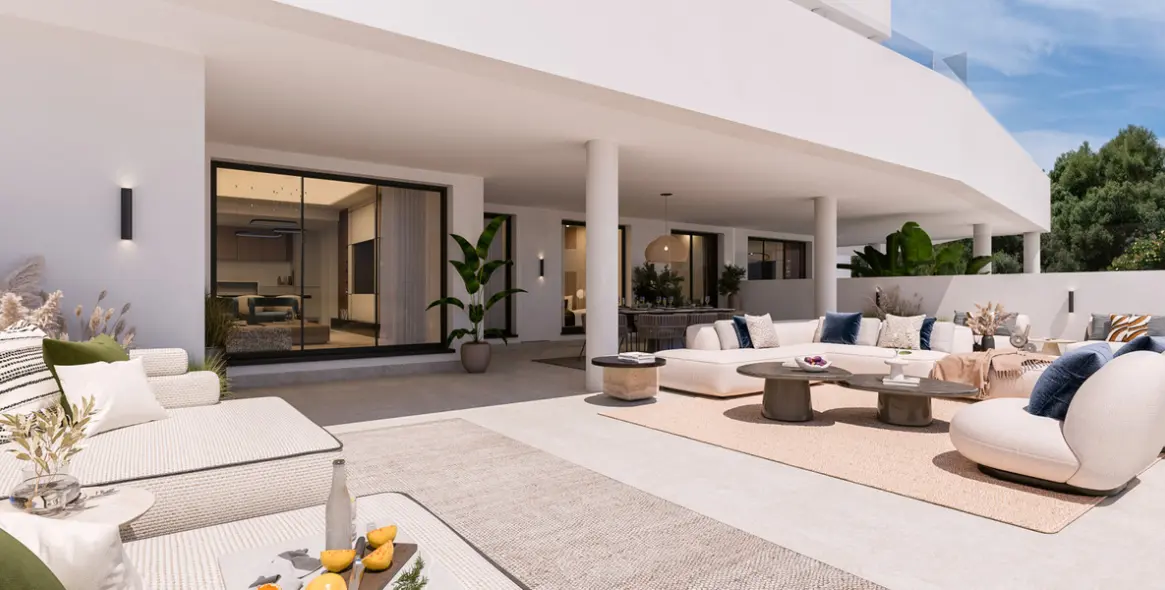 Продажа апартаментов на первом этаже в Altos de los Monteros 3