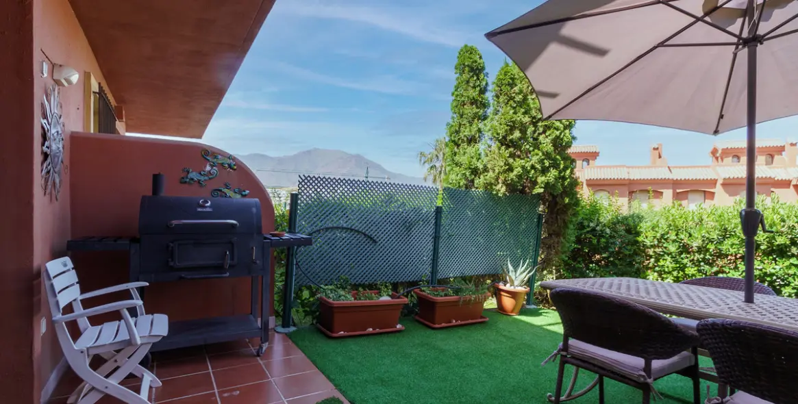 Short-term rent of ground floor apartment in Estepona 6