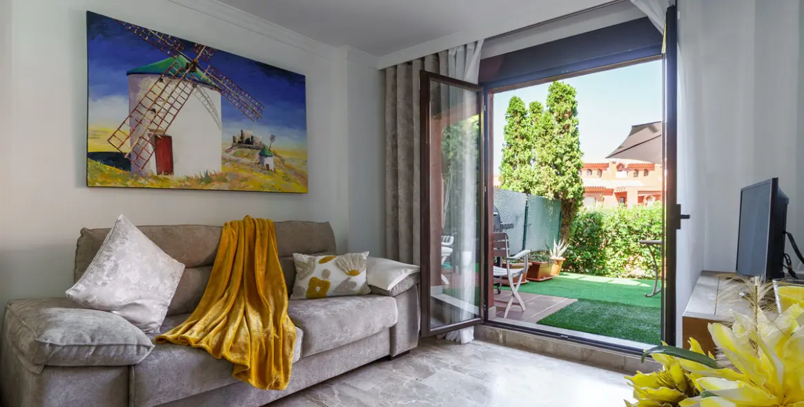 Short-term rent of ground floor apartment in Estepona 7