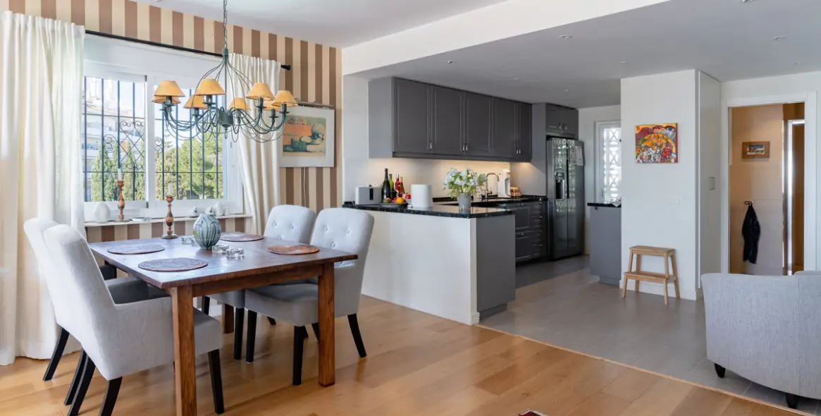 Short-term rent of middle floor apartment in Nueva Andalucía 12