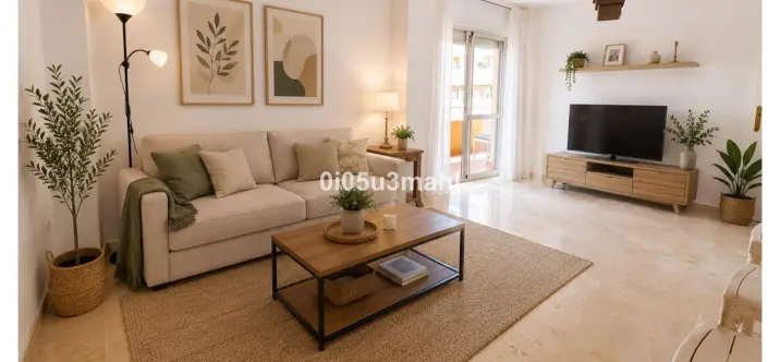 Sale of middle floor apartment in El Palo 0