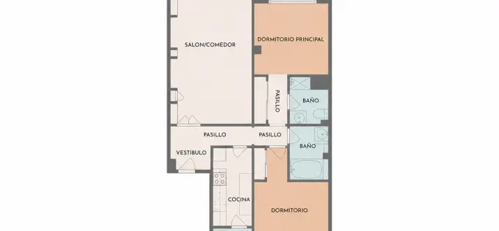 Sale of middle floor apartment in The Golden Mile 1