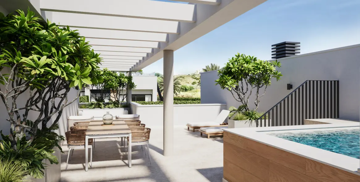 Venta de casa pareada en Cerros del Aguila 25