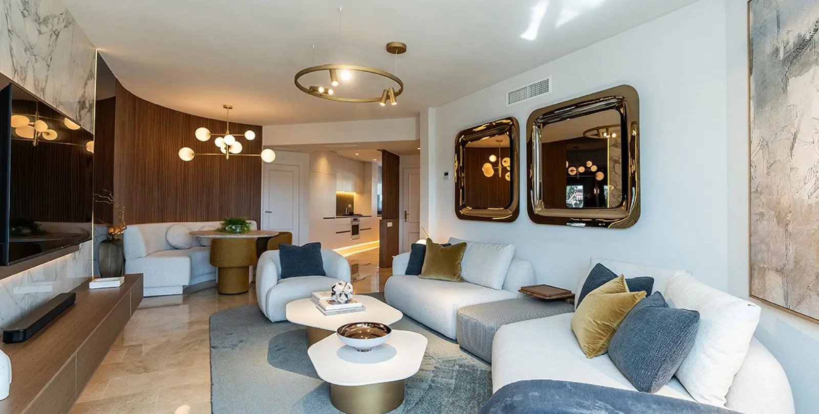 Venta de apartamento en planta media en Bel Air 7