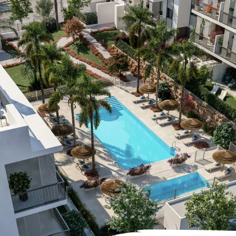 Продажа апартаментов на среднем этаже в Estepona
