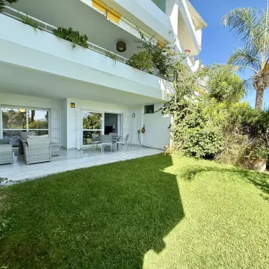 Short-term rent of ground floor apartment in Guadalmina Baja