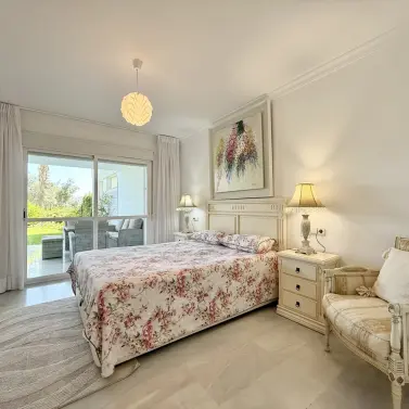 Short-term rent of ground floor apartment in Guadalmina Baja