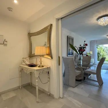 Short-term rent of ground floor apartment in Guadalmina Baja