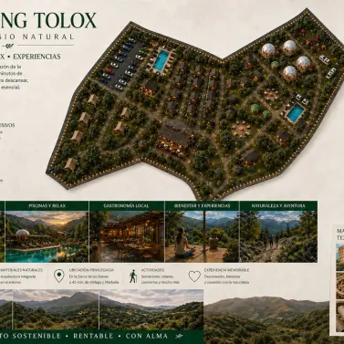 Venta de parcela residencial en Tolox