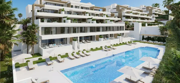 Продажа двухуровневых апартаментов в Estepona 2
