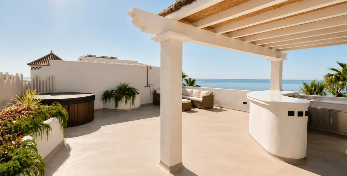 Продажа двухуровневого пентхауса в Estepona 5