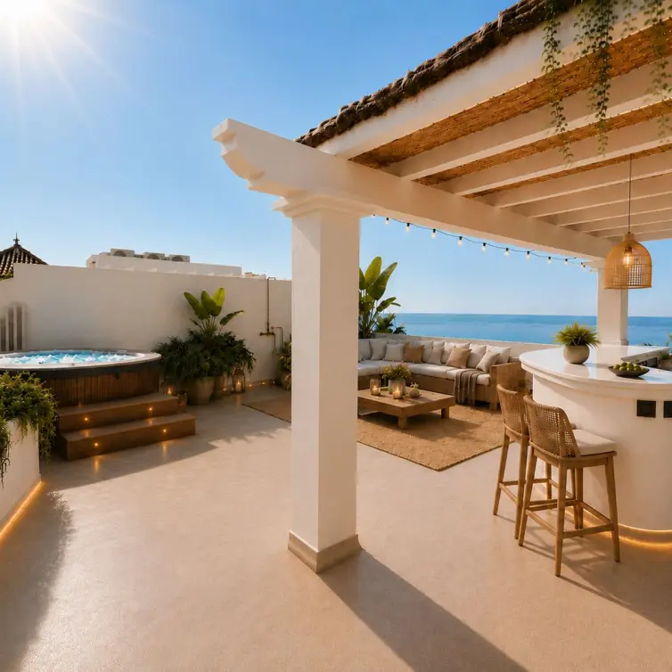 Sale of penthouse duplex in Estepona