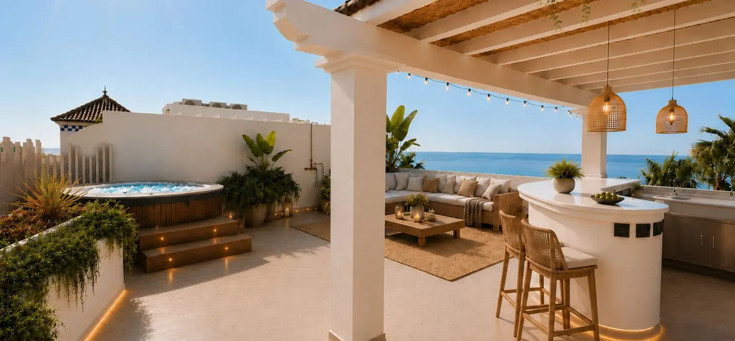 Sale of penthouse duplex in Estepona 4