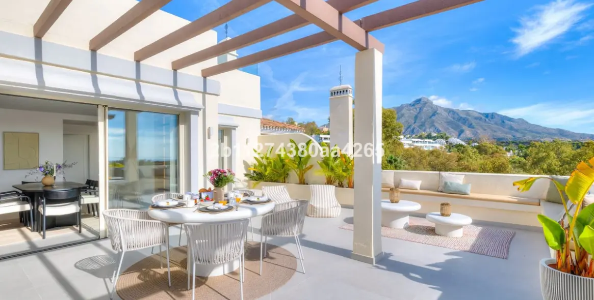 Продажа двухуровневого пентхауса в Marbella 13