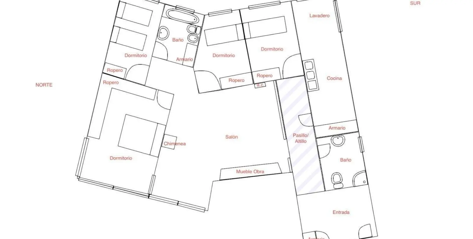 Sale of penthouse in El Palo 18