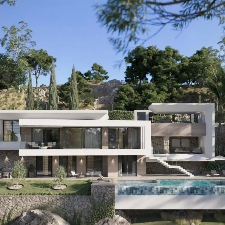 Sale of detached villa in Estepona