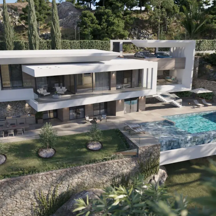 Sale of detached villa in Estepona
