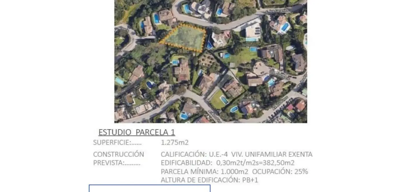 Venta de parcela residencial en El Rosario 0