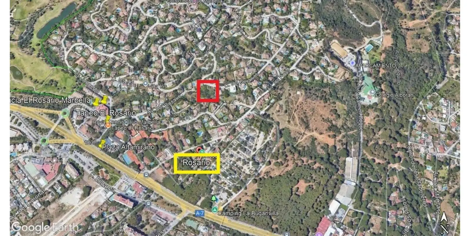 Sale of residential plot in El Rosario 3
