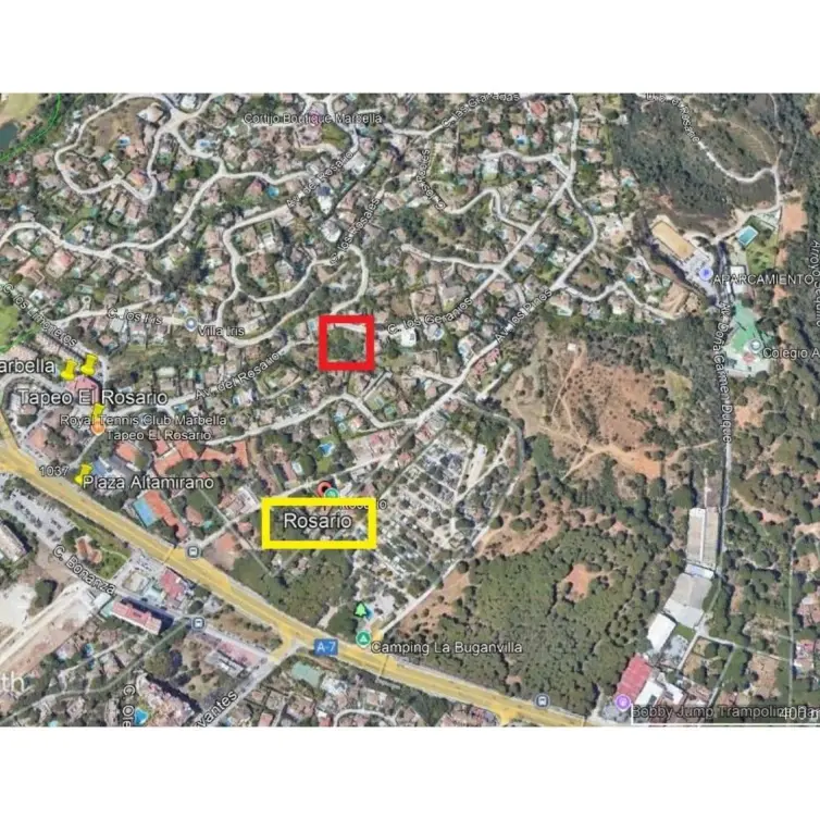 Venta de parcela residencial en El Rosario