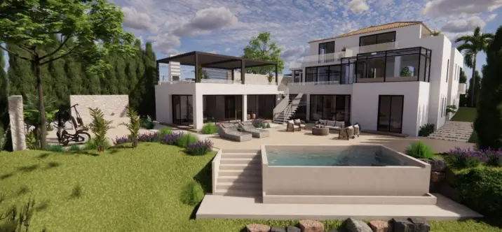 Venta de villa independiente en Nueva Andalucía 0