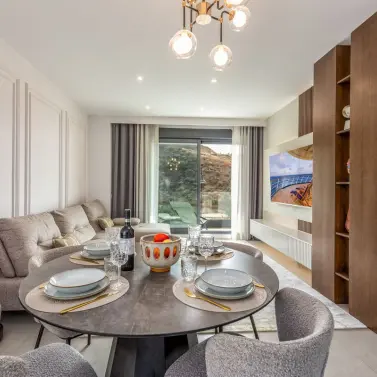 Venta de apartamento en planta media en Higueron