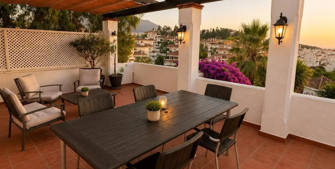 Short-term rent of detached villa in Nueva Andalucía 4
