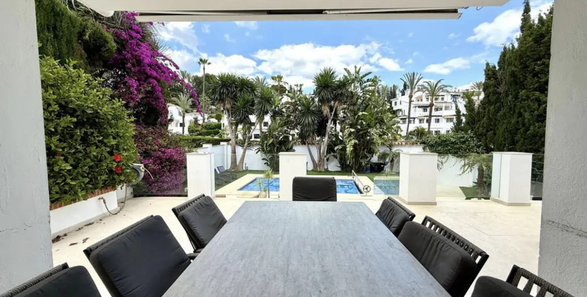 Long-term rent of detached villa in Nueva Andalucía 14
