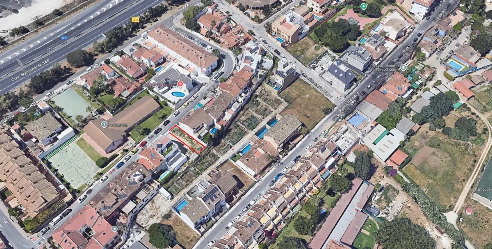 Sale of residential plot in Los Boliches 1