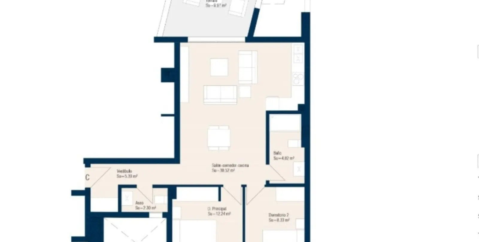Sale of middle floor apartment in Torremolinos 20
